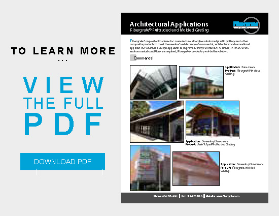 FRP Architectural Applications