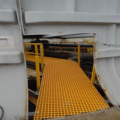 FRP Maintenance Platform and Handrail